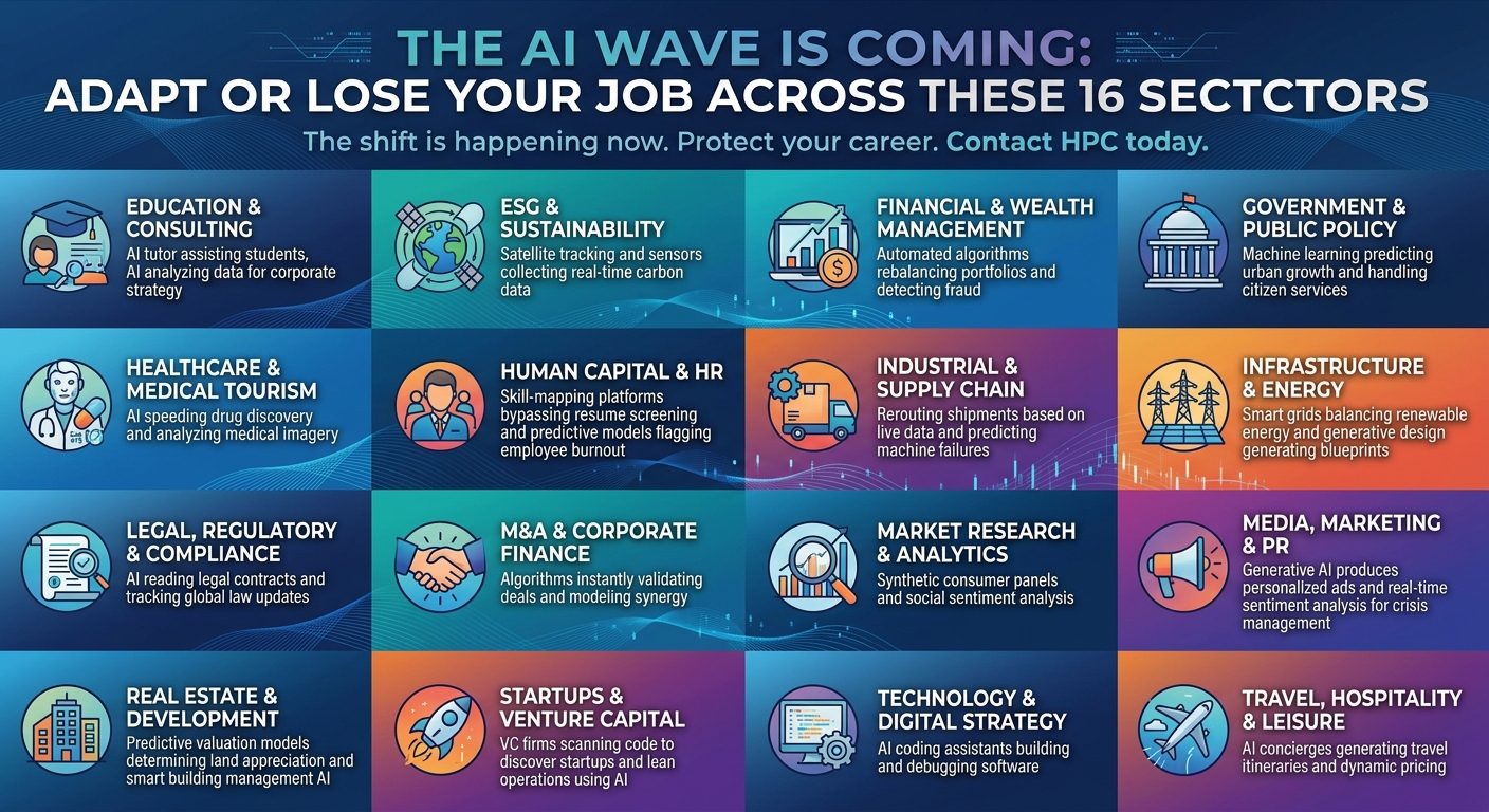 The AI Wave is Coming Chile: Adapt or Lose Your Job Across These 16 Sectors