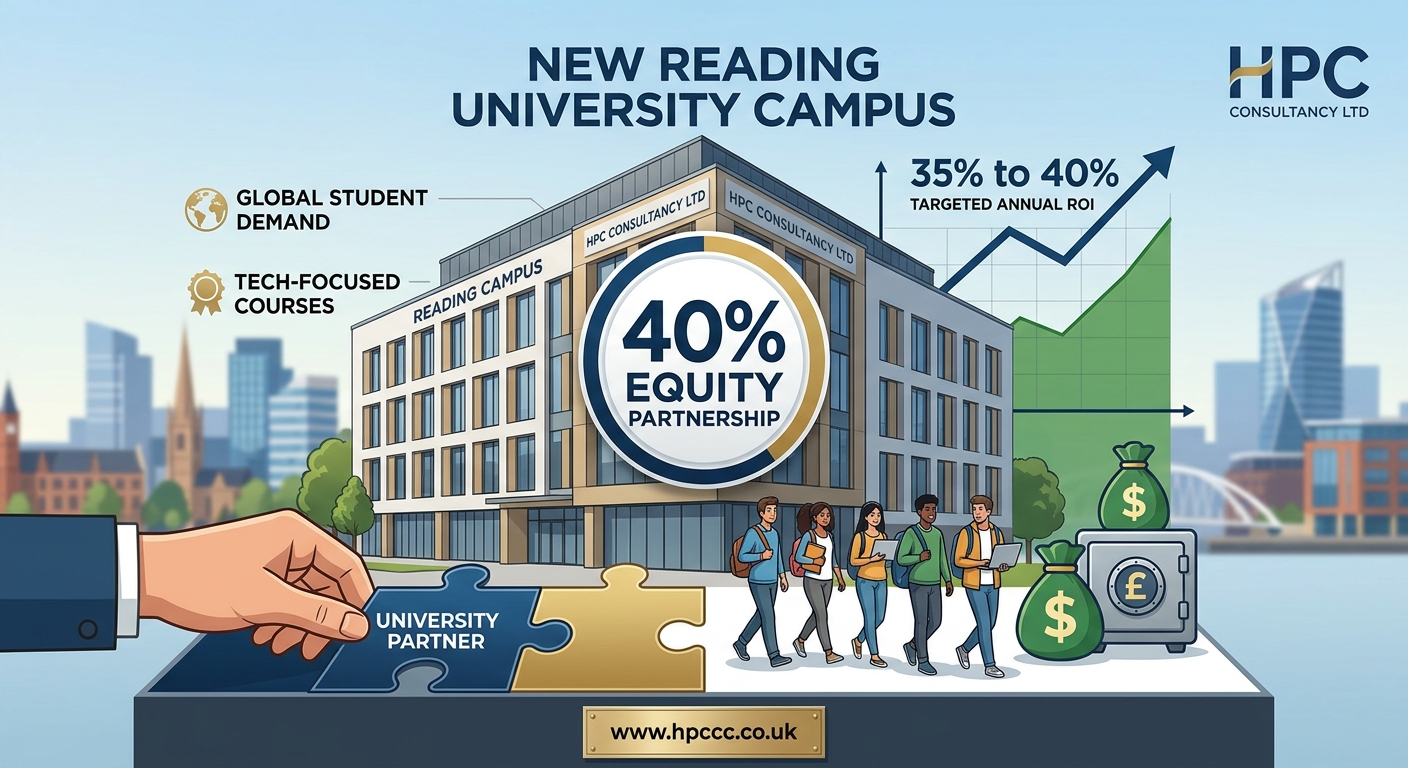 40% Equity Partnership in New Reading University Campus, seeking Chile Investor