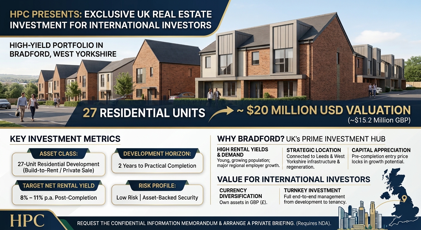 HPC Presents a High-Yield UK Real Estate Investment for Chile Investors